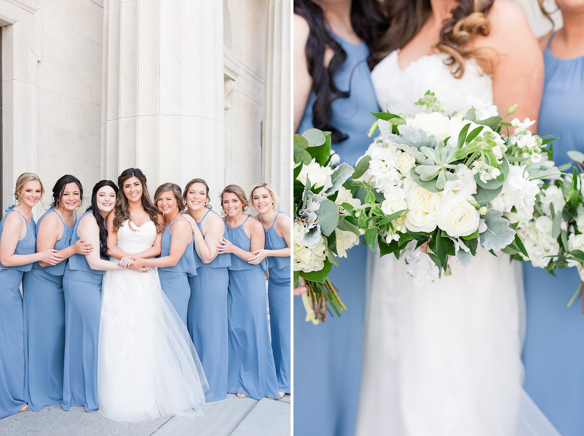 Blue Gold And Greenery Bakery 105 Wedding In Wilmington Nc