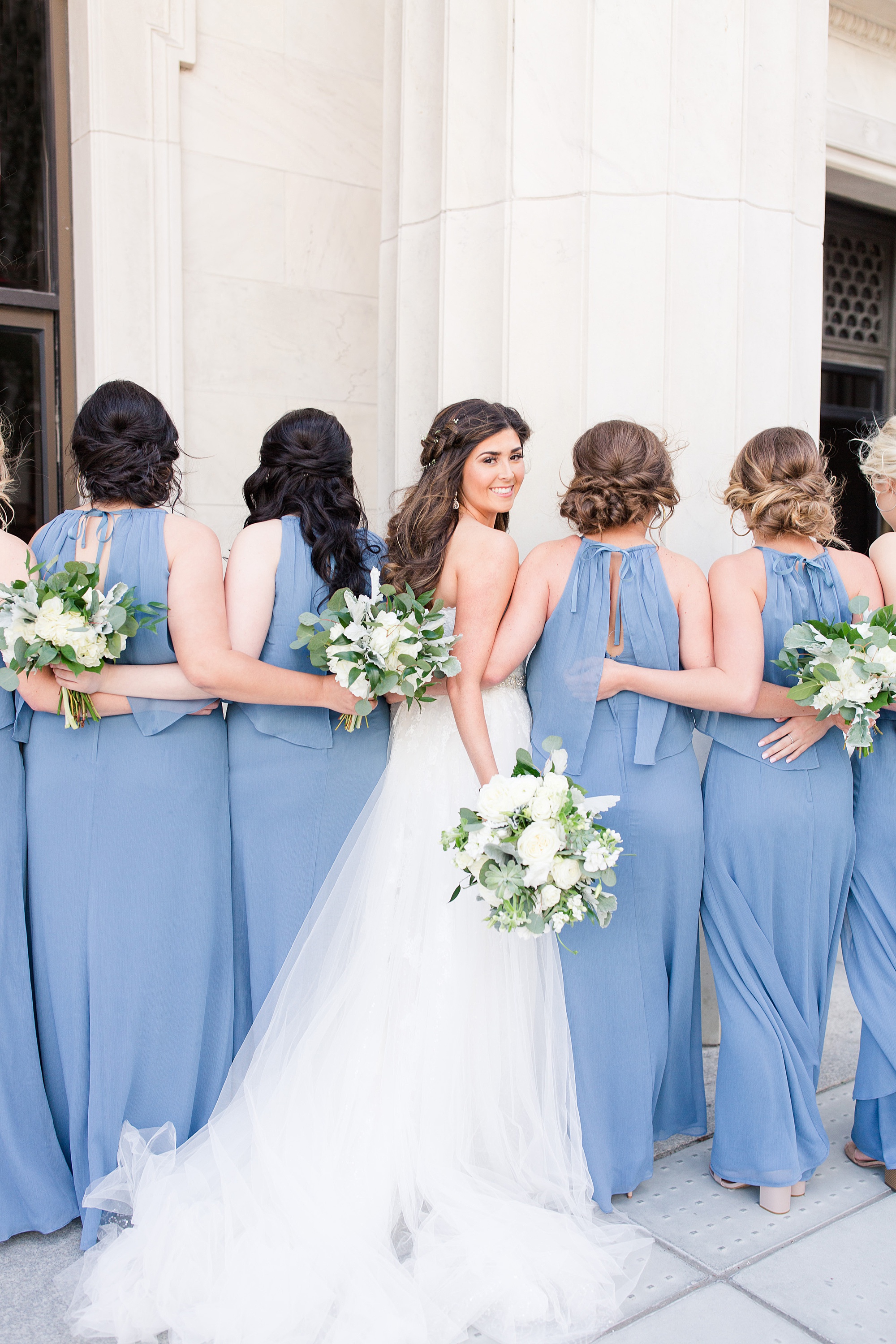Blue Gold And Greenery Bakery 105 Wedding In Wilmington Nc
