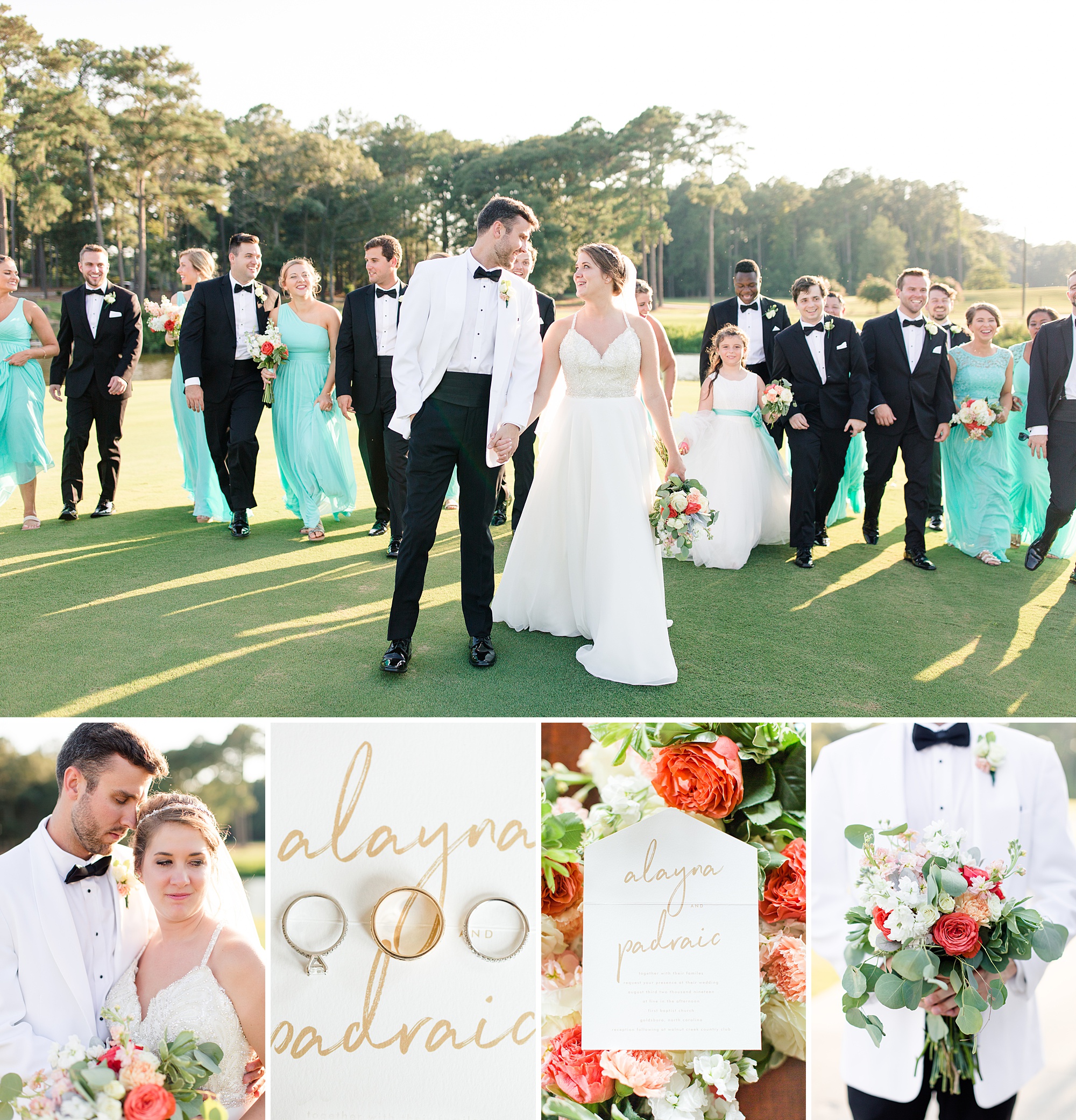 summer country club wedding attire