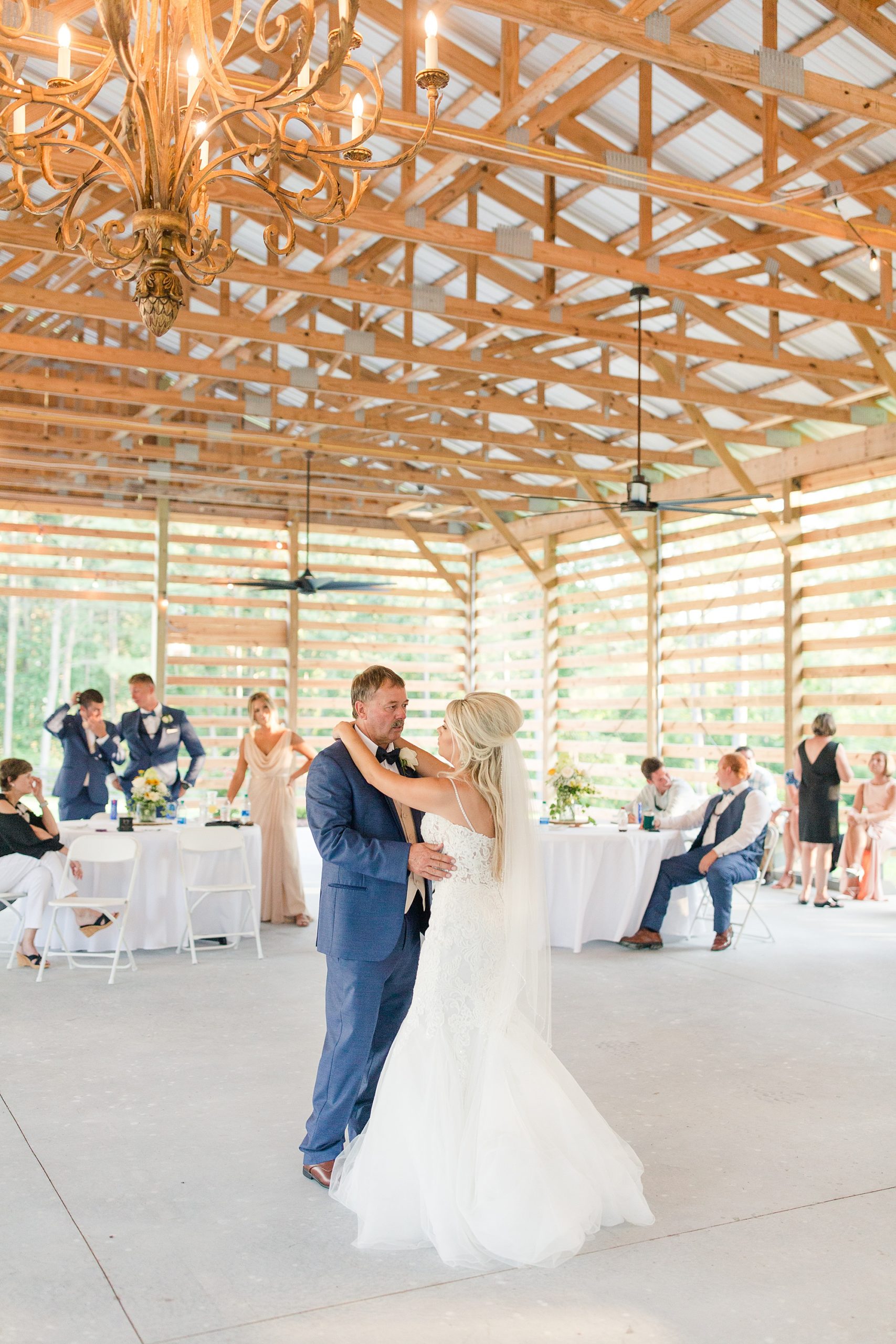 White And Greenery Summer Wedding At Ray Family Farms In Louisburg Nc Katie And Kyle Dakota Hersey Photography