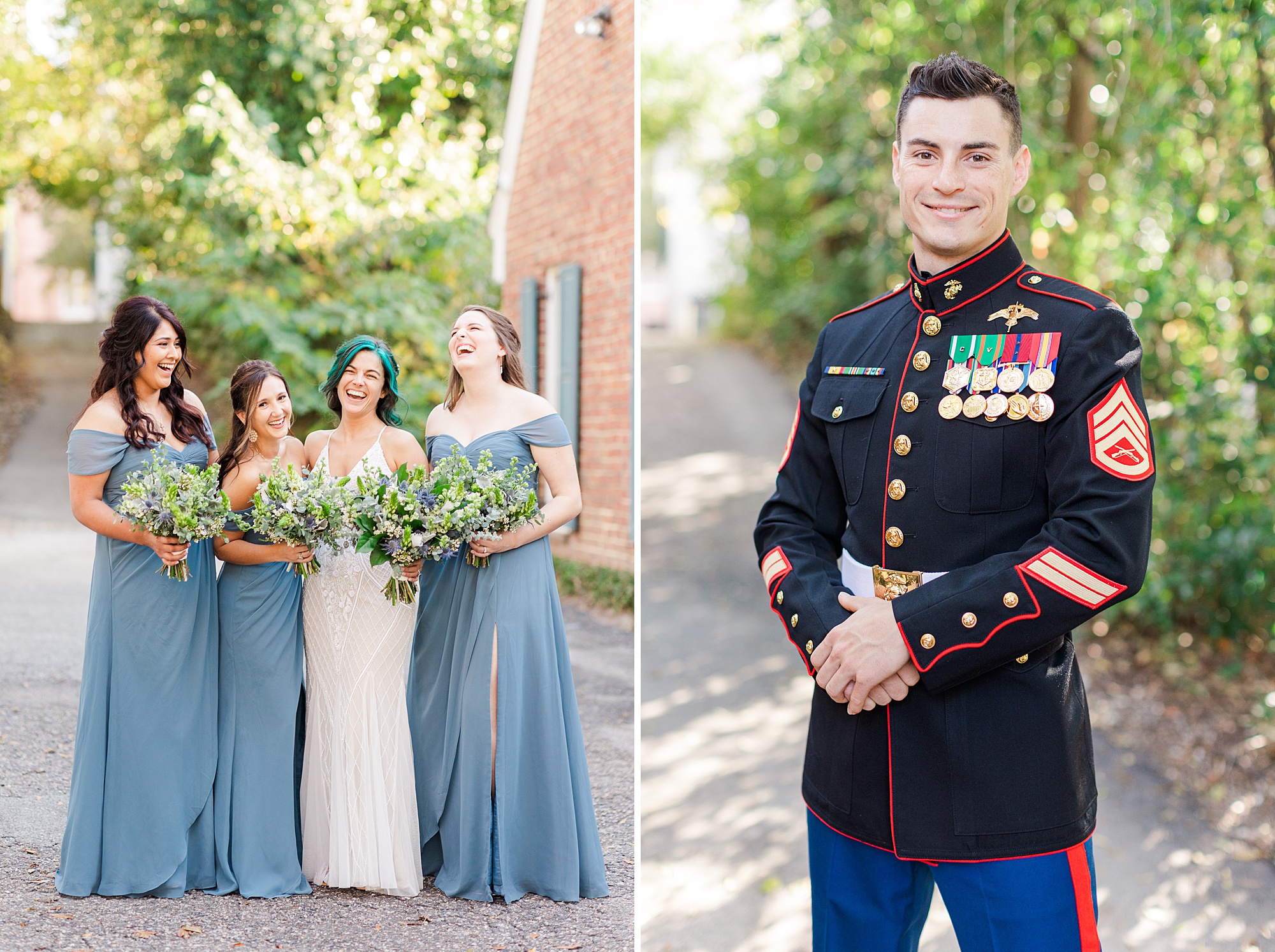 army dress blues wedding colors