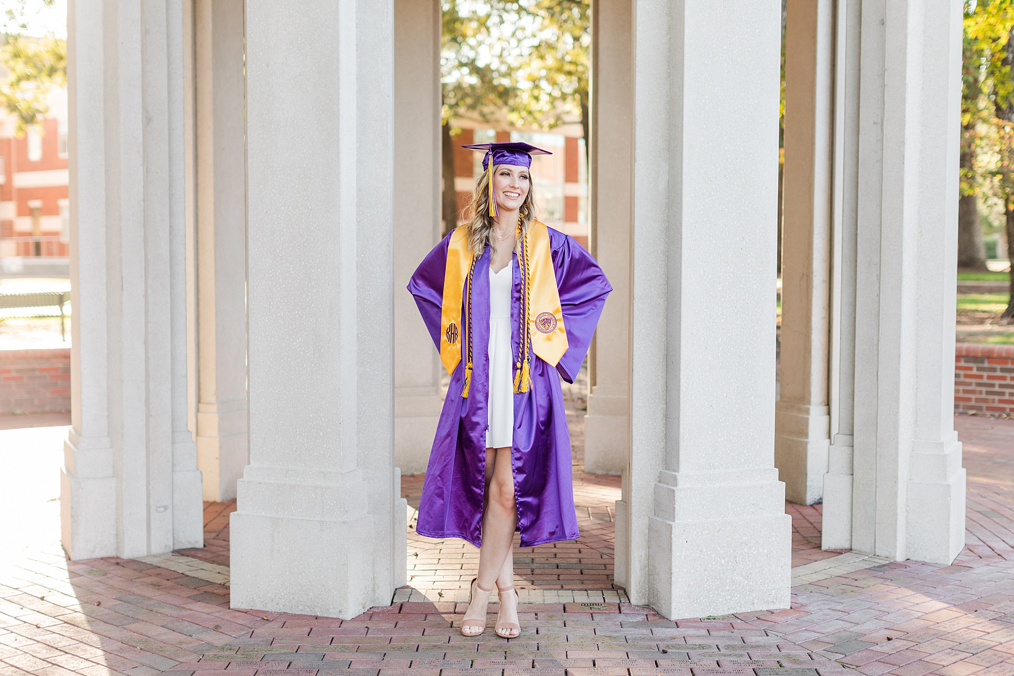 College Graduation Senior Photos At ECU | Katlyn Hoyle | Dakota Hersey ...