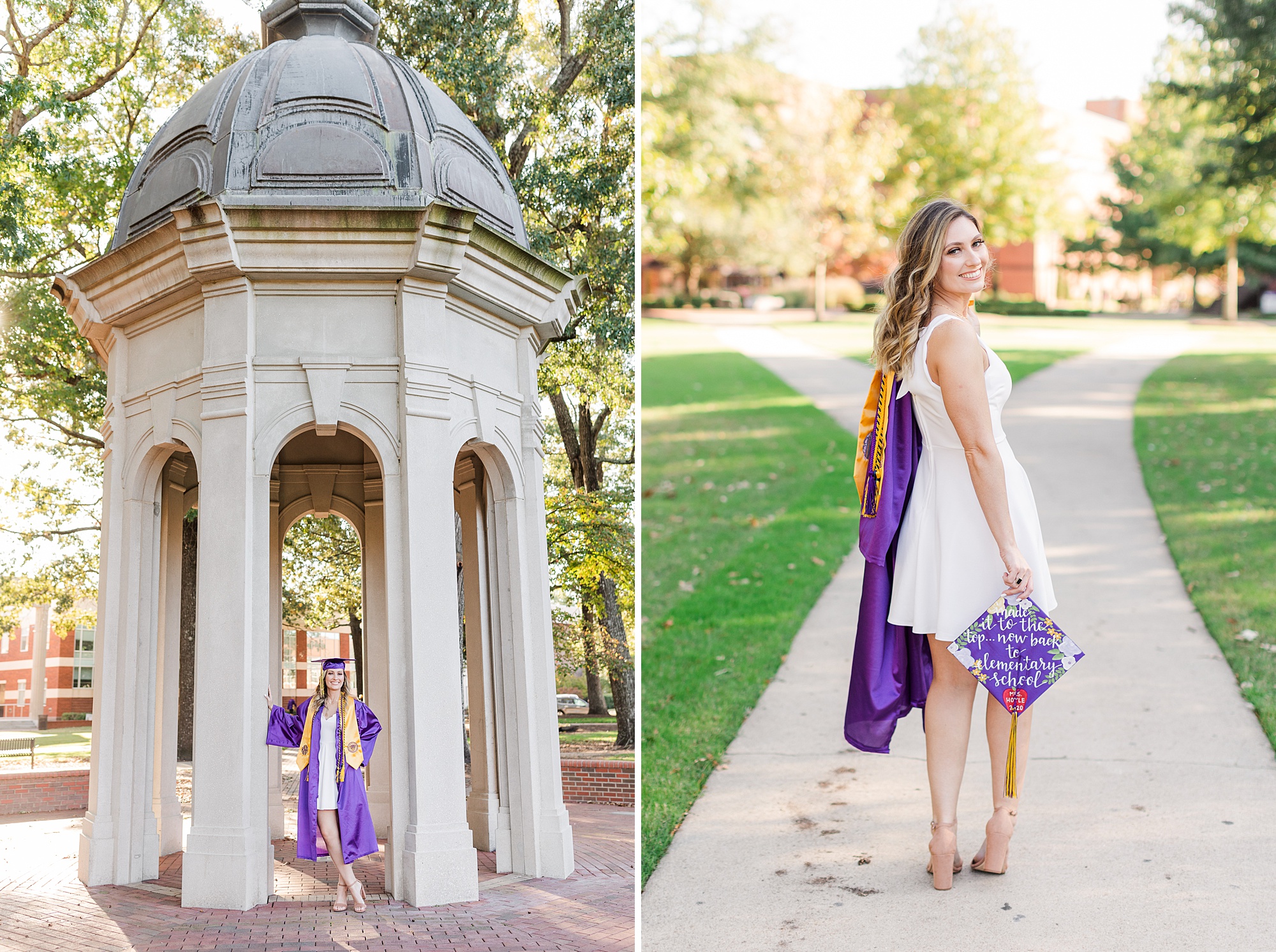 College Graduation Senior Photos At ECU | Katlyn Hoyle | Dakota Hersey ...