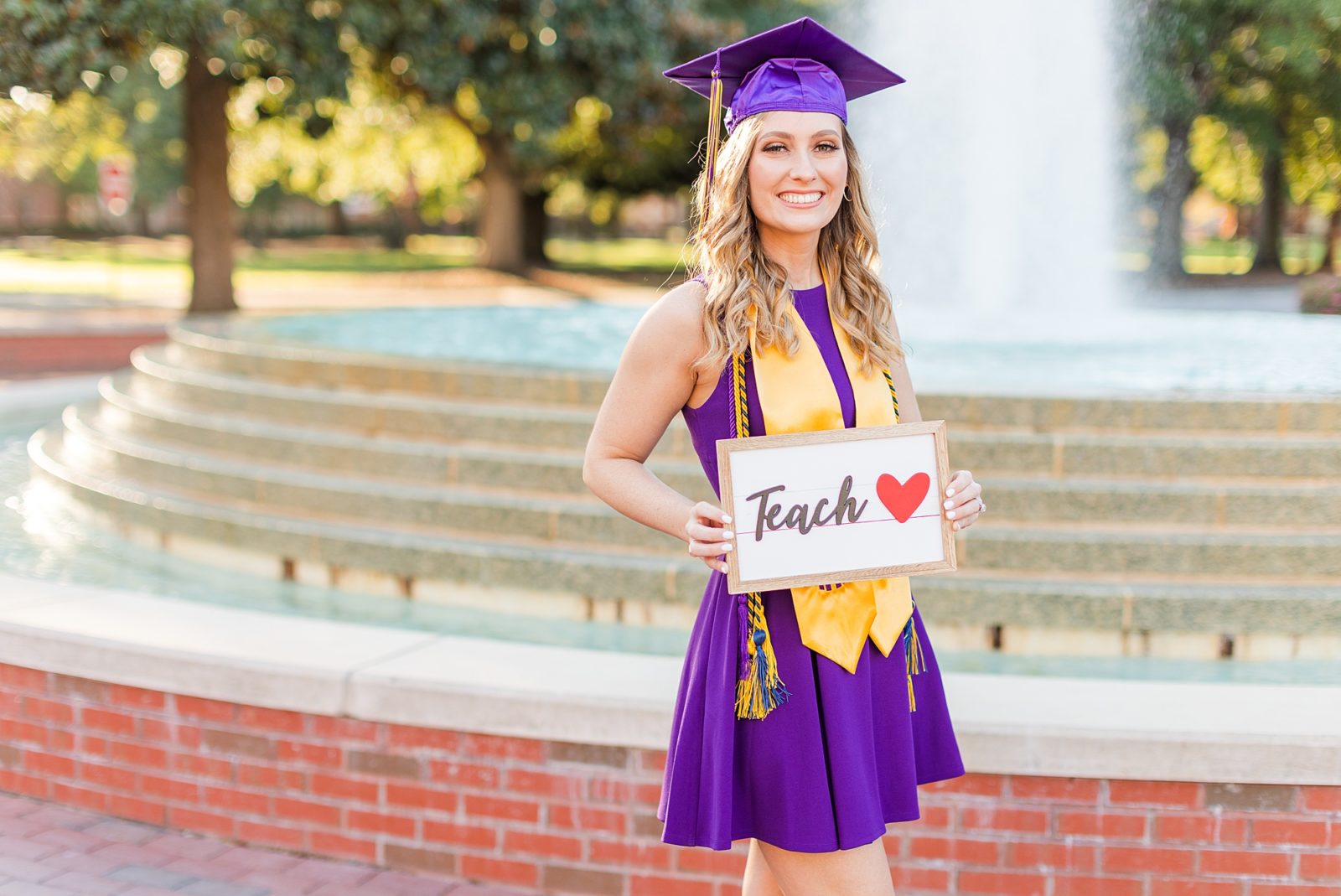 College Graduation Senior Photos At ECU | Katlyn Hoyle | Dakota Hersey ...