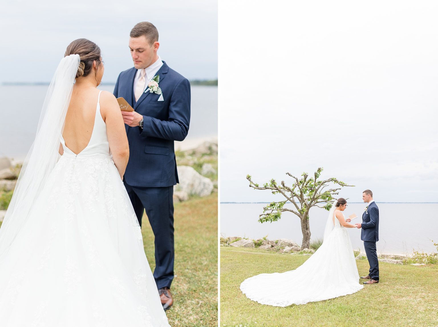 Blush Spring Wedding At Neuse Breeze Wedding Venue in