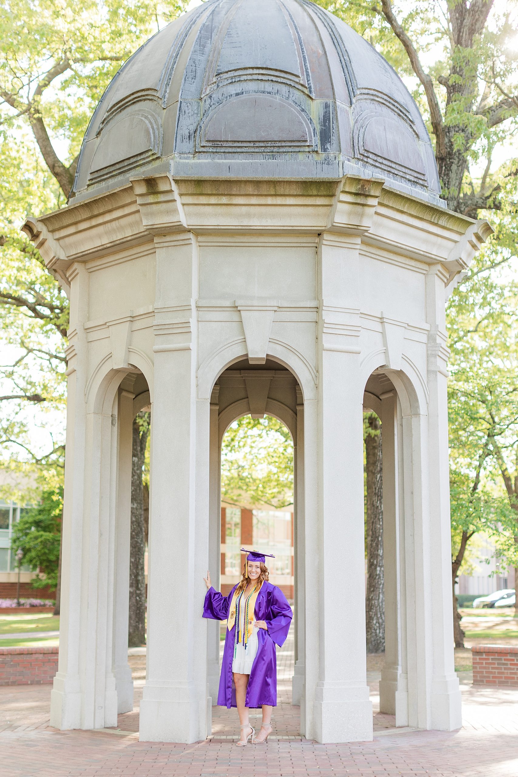 Senior Graduation Photos On ECU Campus And Dowdley-Ficklen | Gabrielle ...