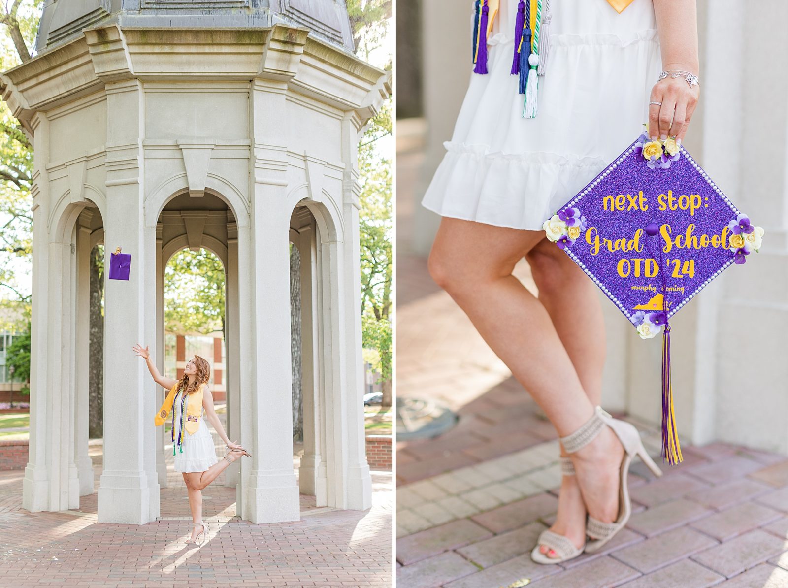 Senior Graduation Photos On ECU Campus And Dowdley-Ficklen | Gabrielle ...