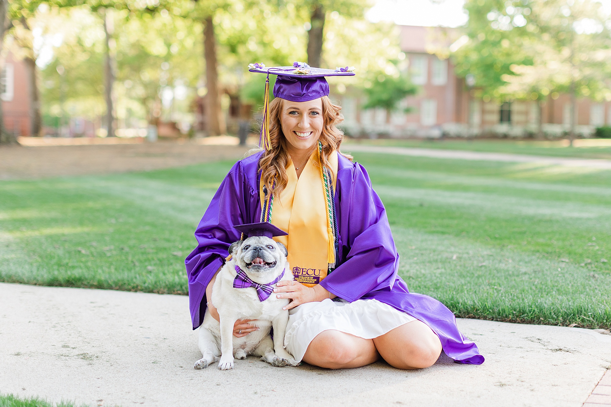 Senior Graduation Photos On ECU Campus And Dowdley-Ficklen | Gabrielle ...